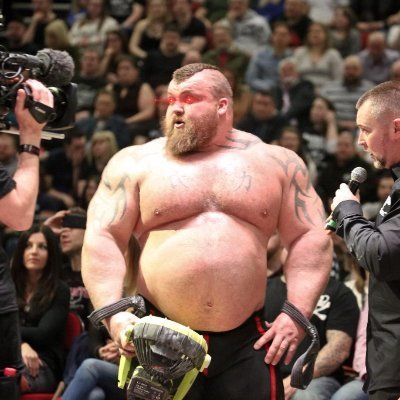 Eddie Hall da sovrappeso